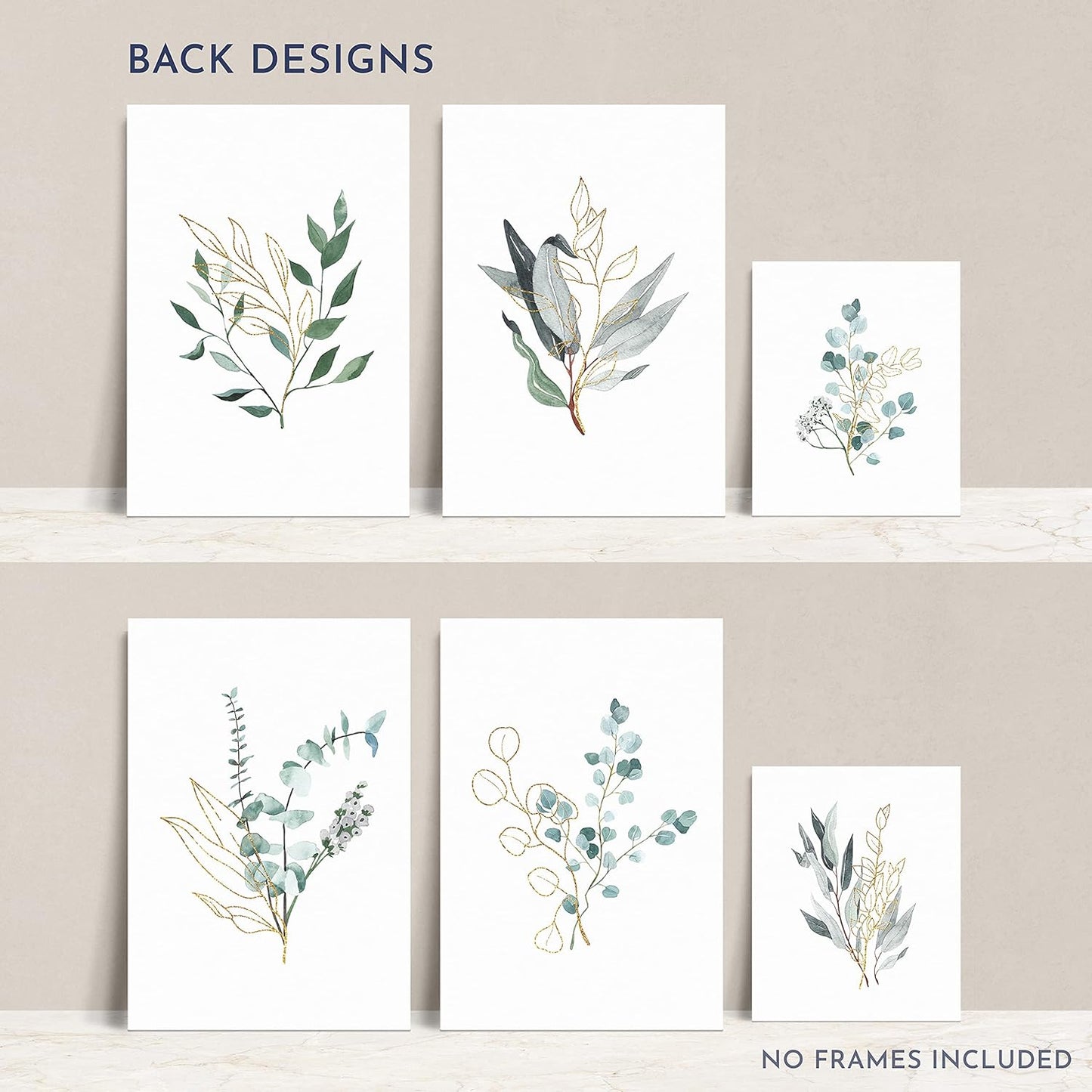 Boho Wall Decor - Set of 6 Boho Prints - Unframed - Boho Wall Art, Minimalist Wall Art, Minimalist Decor, Plant Wall Decor, Botanical Wall Art, Boho Bedroom, Plant Wall Art, Botanical Prints